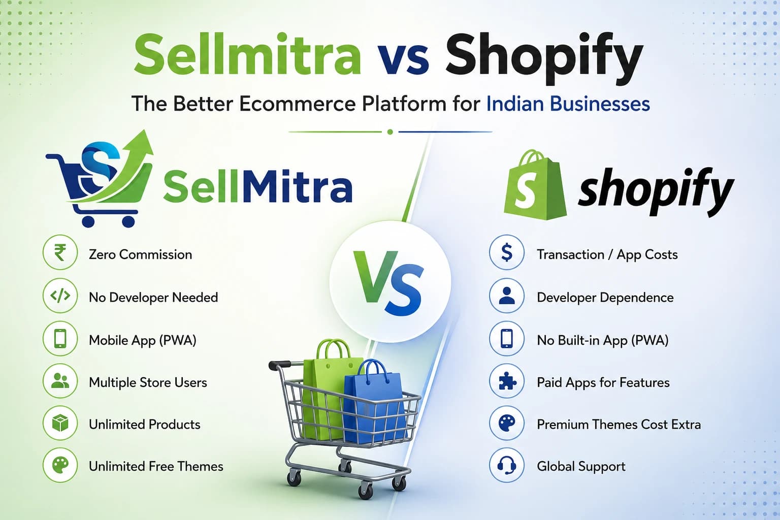 Shopify alternative India
